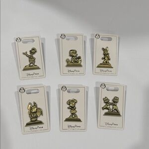 Disney Parks Pewter Character Pins (Pick 1)